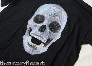 DAMIEN HIRST For the Love of God (Diamond Skull) T Shirt Silkscreen 