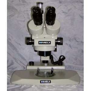  Meiji Trinocular Stereo Microscope Zoom System Camera 