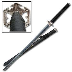  Ninja Sword Katana Black Warrior: Sports & Outdoors