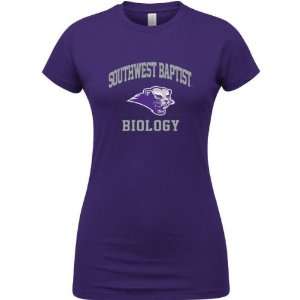   Bearcats Purple Womens Biology Arch T Shirt: Sports & Outdoors