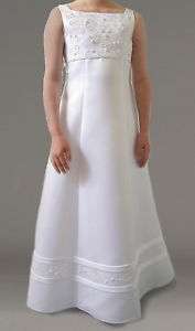 White First Holy Communion Dress BECG21  