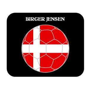  Birger Jensen (Denmark) Soccer Mouse Pad 