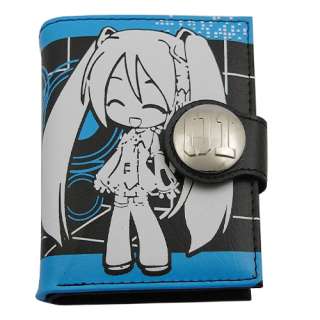 Hatsune Miku Smile PVC Purse/Wallet Cosplay White  