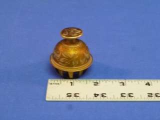 Small Brass Elephant Bell from India Y42  
