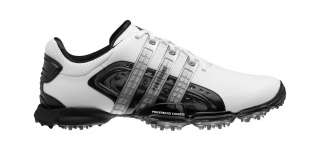   POWERBAND 4.0 675222 White/ Black/ Metallic Silver Wide Golf Shoes