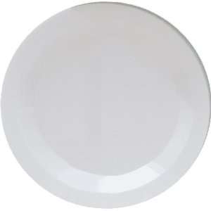  White Round Plastic Dinner Plates   Heavyweight Health 