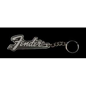  Fender® Blackface(TM) Amp Logo Key Chain: Musical 
