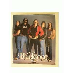  Blackfoot Band Shot Poster Black Foot Lynyrd Skynyrd 