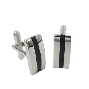  Stainless steel Cufflinks by Blacklist D Gem Jewelry