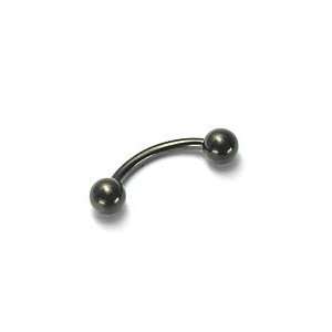 16g BlackOut Bent Barbells 3/8~10mm 1/8~3mm