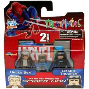 : Marvel Minimates Amazing SpiderMan Movie Series 46 Uncle Ben Lizard 