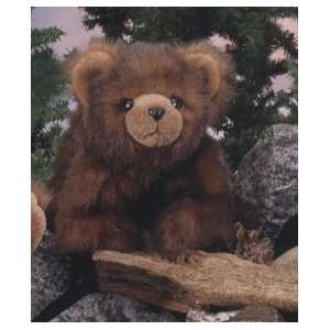   : Baby Ben 14.5 inch fuzzy brown bear by Bearington: Toys & Games