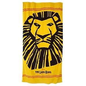  Disney The Lion King The Broadway Musical Logo Towel 