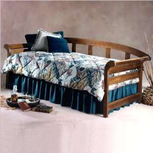  Hillsdale Jason Wood Daybed in Dark Pine Finish with 