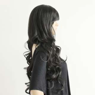 new womens long full curly/wavy hair wig fashion fp708  