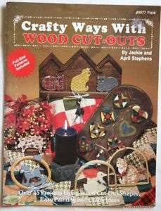 Wood Cut Outs Paint Pattern Book 45+ Craft Projects  