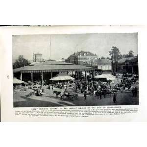    c1920 MARKET SQUARE ORANGE FREE STATE BLOEMFONTEIN