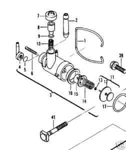 BAR BOLT MCCULLOCH 330 340 EAGER BEAVER 2.1 AV 92777  