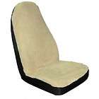NEW MICROFIBER TAN FORD BRONCO MUSTANG FUSION BUCKET SEAT COVERS CAR 