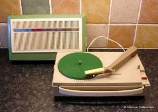 Excellent Retro Stella Portable Record Player   Working Order  