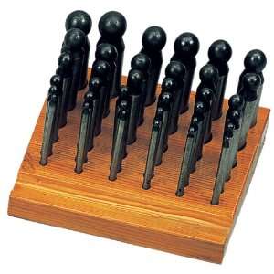  36PC DOMING PUNCH SET W WOOD:TJ01 29855: Home Improvement