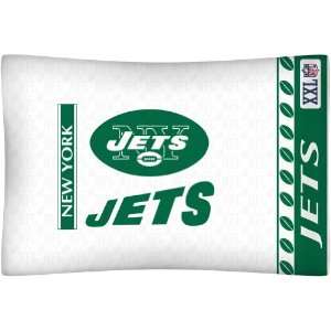  NFL New York Jets Locker Room Pillowcase: Sports 