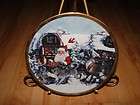 The Magic of Christmas Plate Collection SANTA CLAUS Gifts for all 