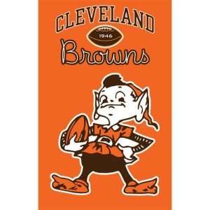  Cleveland Browns NFL Applique Banner Elf: Patio, Lawn 