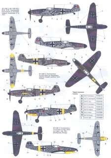 Decals Techmod 1/48 MESSERSCHMITT Bf 109F 2 *MINT*  