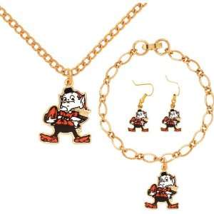  Wincraft Cleveland Browns Jewelry Gift Set: Sports 