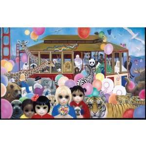  Margaret Keane All Aboard Jigsaw Puzzle 100pc Toys 