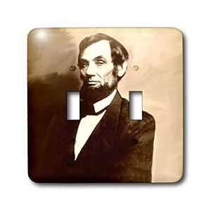 History   Abraham Lincoln   Light Switch Covers   double 