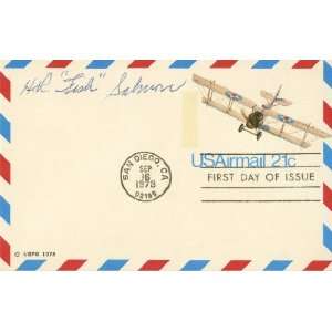   Salmon One of the Greatest Aviation Test Pilots in History Autograph