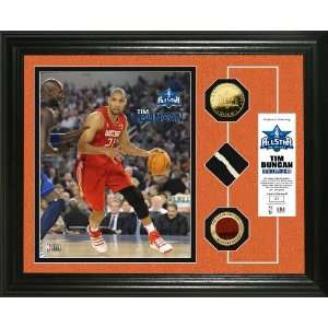  2010 All Star game GU Net,Ball & 24KT Gold Coin Photo Mint   NBA 