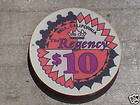 Obsolete Vintage Casino Chips, FRACTIONAL CASINO CHIPS items in bell 