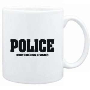  Mug White  POLICE Bodybuilding DIVISION  Sports Sports 