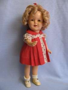 13 SHIRLEY TEMPLE c1936 with Shirley TRUNK, Dress, PJ  