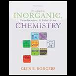 Descriptive Inorganic, Coordination, and Solid State Chemistry (ISBN10 