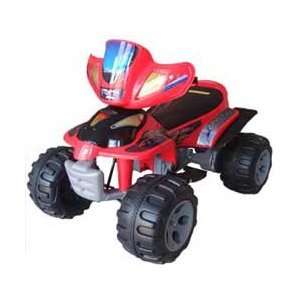   The Electric XR 201 KIDS RIDE ON ATV QUAD SCOOTER   Red: Toys & Games
