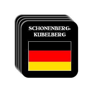 Germany   SCHONENBERG KUBELBERG Set of 4 Mini Mousepad Coasters