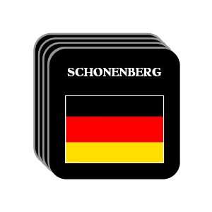 Germany   SCHONENBERG Set of 4 Mini Mousepad Coasters
