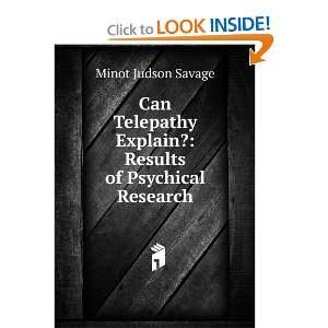 Start reading Can telepathy explain?  results of psychical research 
