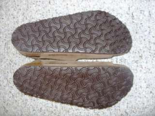 BIRKENSTOCK MILANO NUBUCK COCOA SANDALS~ 39 L8 M6  