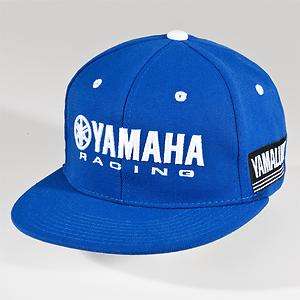 TEAM YAMAHA Racing Fitted Hat BLUE NEW LARGE  