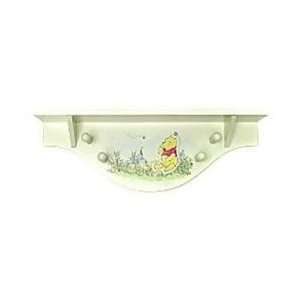   Baby By Crown Crafts Winnie The Pooh Wall Shelf: Kitchen & Dining