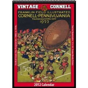    Vintage Cornell Football 2012 Wall Calendar