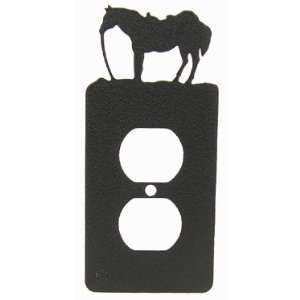  Tethered Horse Power Outlet Plate Cover