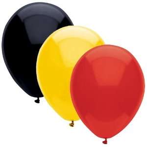   Party Supply   Black, Yellow, and Red Balloon Party Pack Toys & Games