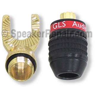 will receive 4 Black & 4 Red GLS Audio Safe Connect ™ Series Gold 