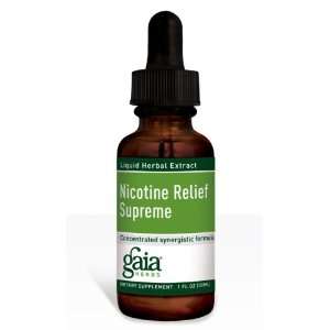  Gaia Herbs Nicotine Relief Supreme 1 oz Health & Personal 